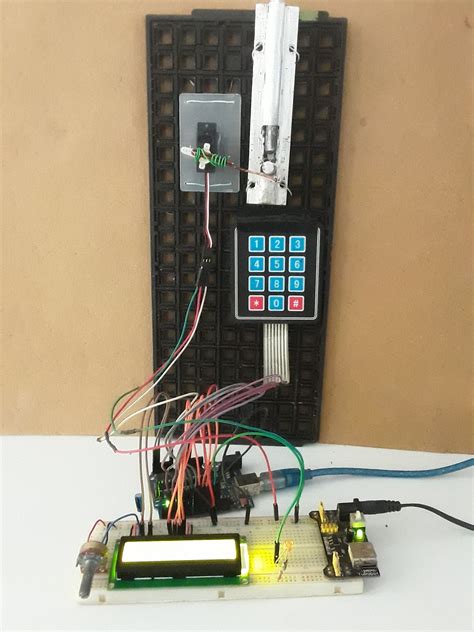 password door lock system using arduino