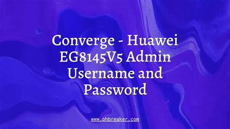 password for converge or