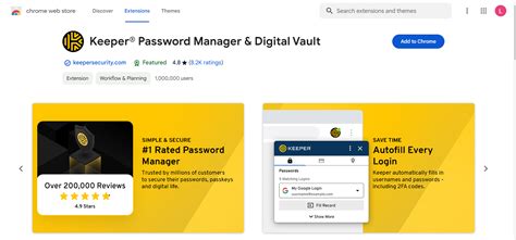 Password Keeper Browser Extension