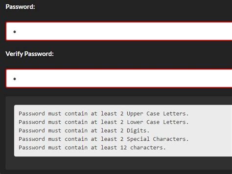 Password Match Jquery Validation