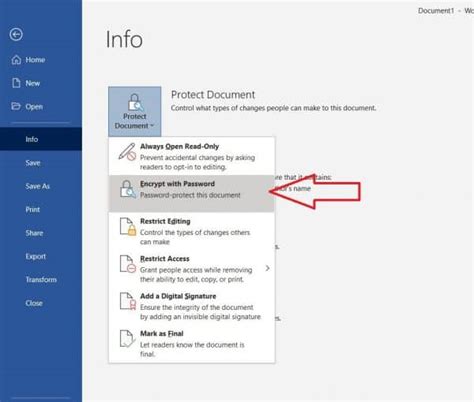 5 Ways Password Protect Word Doc