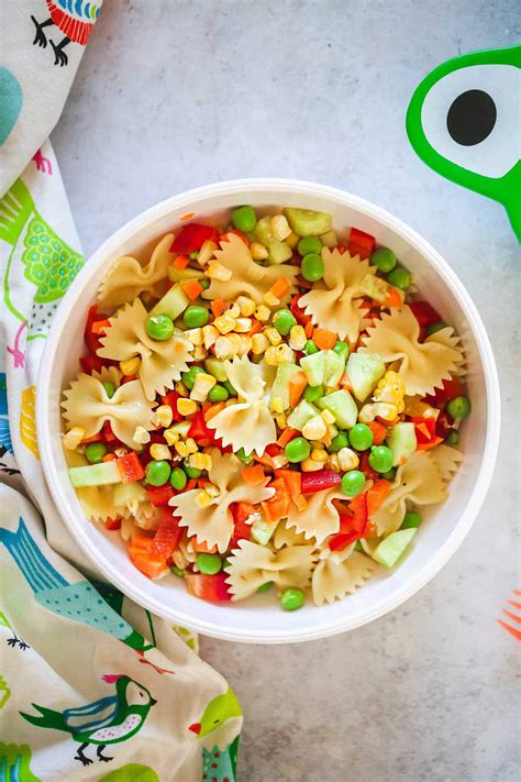Easy Pasta Salad for Kids 15 Minute Meal Easy Salad Recipes