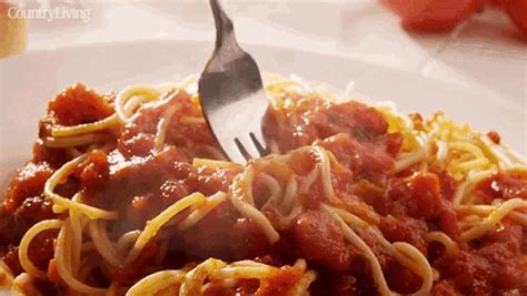pasta and spaghetti gif