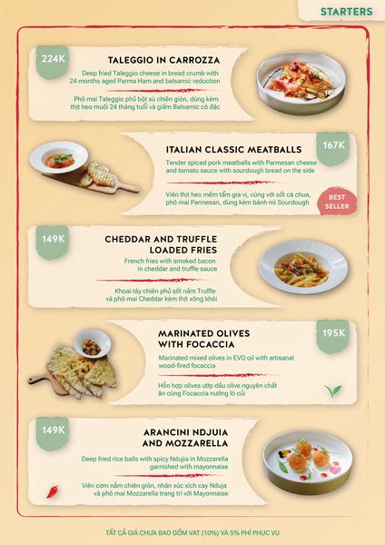 Pasta Fresca Ternopil Menu