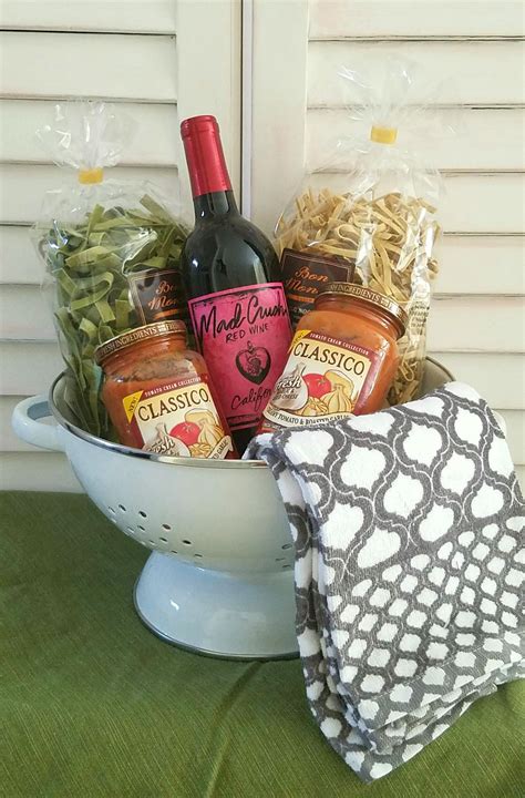 pasta gift baskets ideas