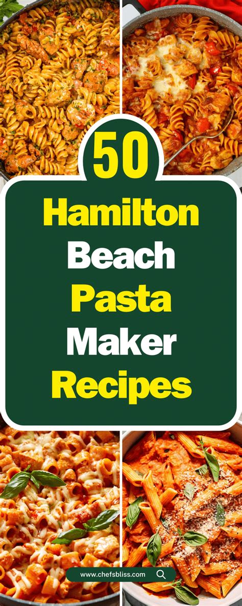 Pasta Maker Recipes