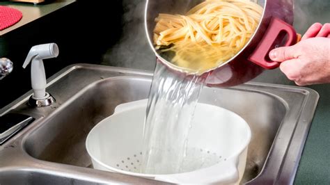 Pasta Strainer Trick