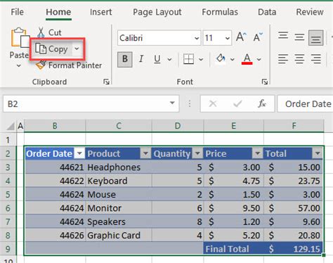 paste excel table in google docs
