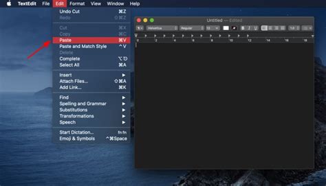 paste on mac without formatting