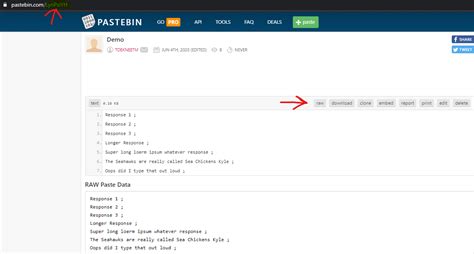 Pastebin Nightbot Commands