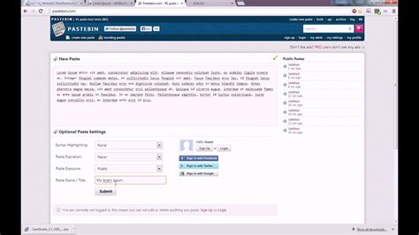 Pastebin.com Review