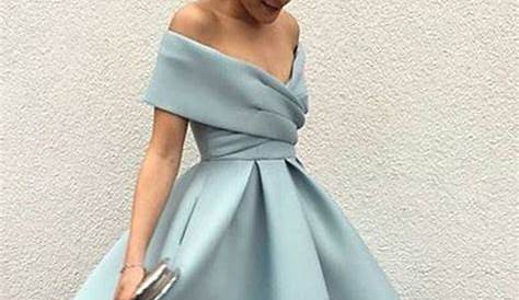 Pastel Blue Homecoming Dresses