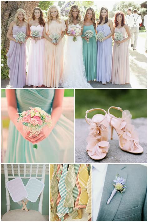 Pastel Color Wedding Theme