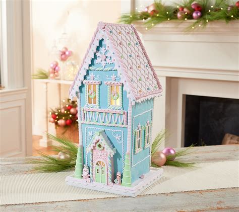 Pastel Gingerbread Houses