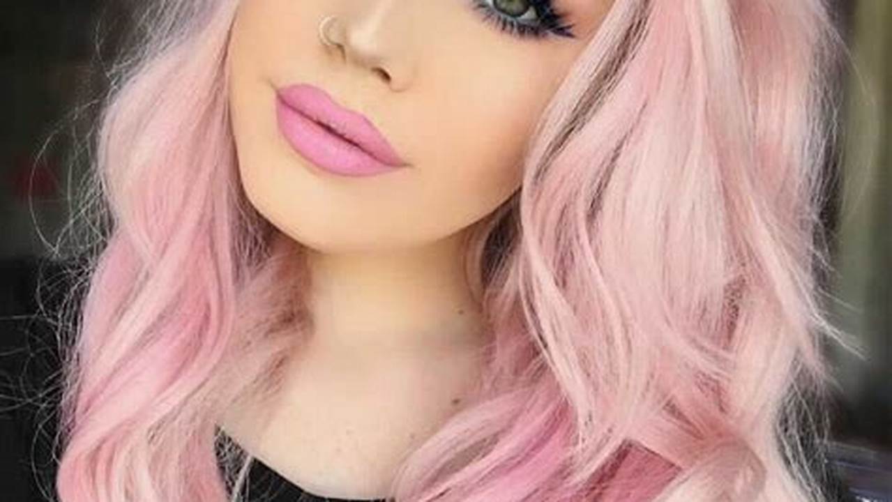 Pastel Light Pink Hair: An Eye-Catching Guide to Achieving This Trendy Hue