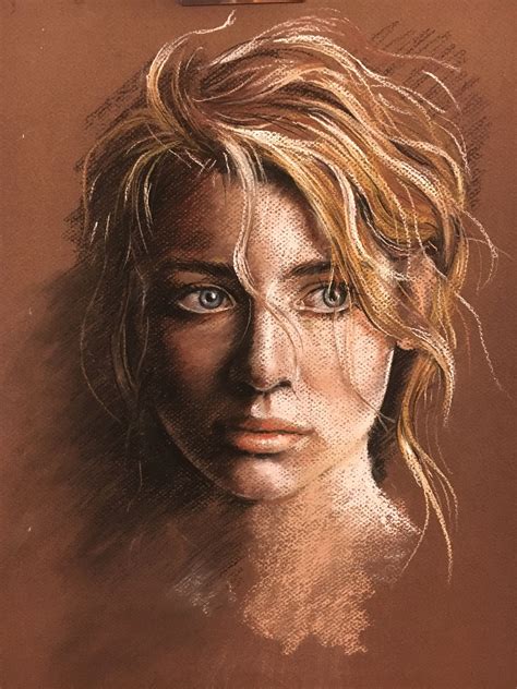 Pastel Drawing Portrait