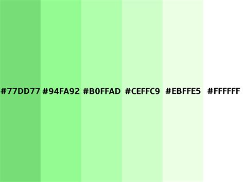 Pastel Green Html Code