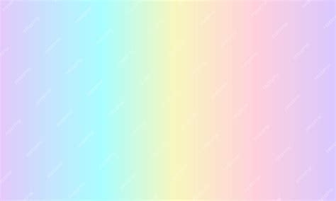 Pastel Rainbow Gradient Background