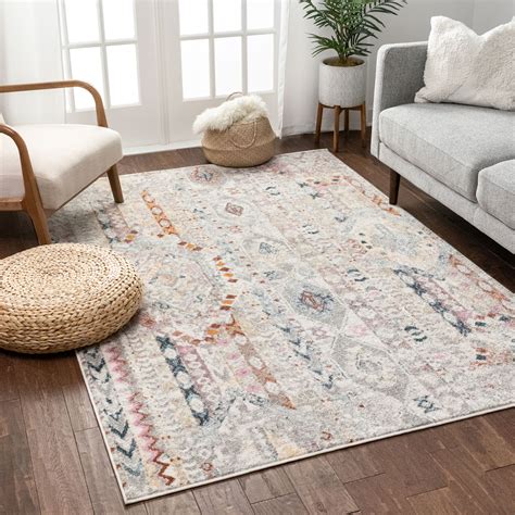 home.furnitureanddecorny.com:pastel tribal rug