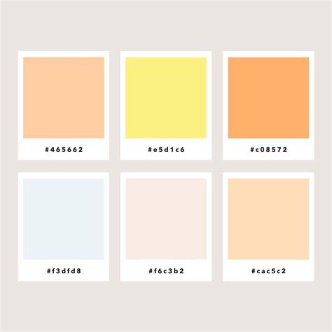 pastel yellow hex codes