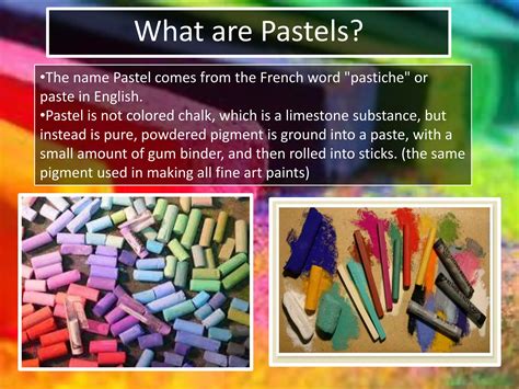 Pastels Meaning