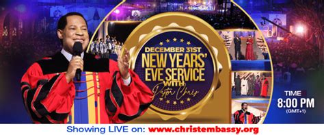 pastor chris new year message 2022