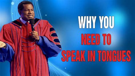 pastor chris speaking in tongues audio