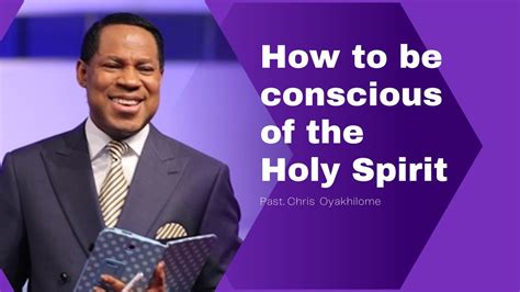 pastor chris the holy spirit and you