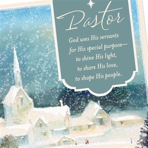pastor christmas card sayings