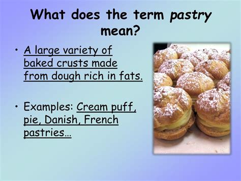 Pastry Definition Definition
