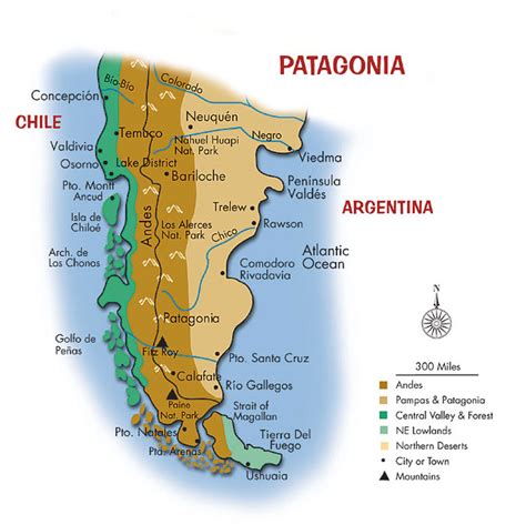 patagonia region of south america
