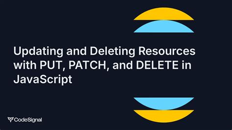 patch in javascript