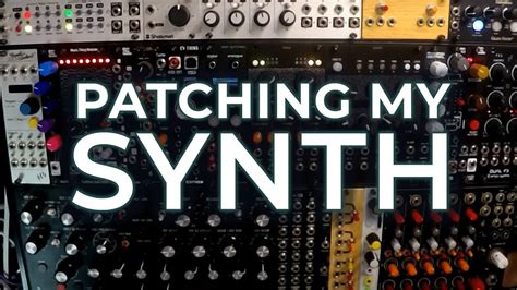 Patching Modular Synth