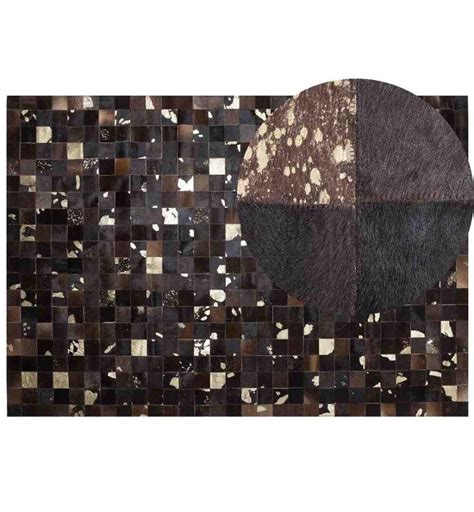 Rindsleder Leder Patchwork Teppich 100 natürliche dekorative Etsy