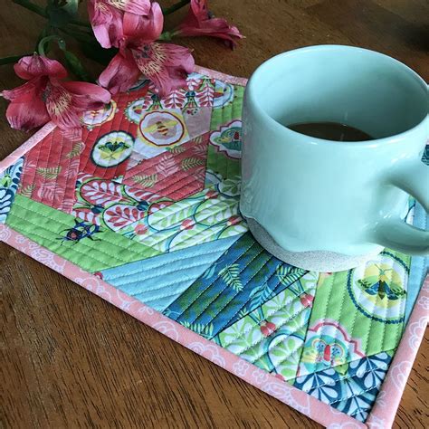 Patchwork Mug Rug Pattern