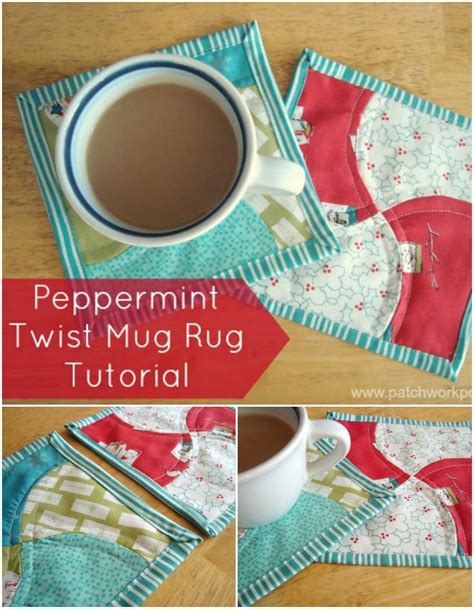 Patchwork Mug Rug Tutorial