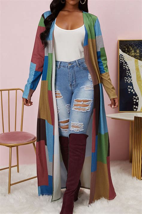 Patchwork Plus Size