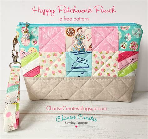 Patchwork Pouch Pattern
