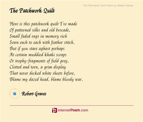Patchwork Quilt Poem