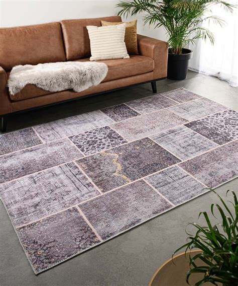 Patchwork Teppich 235 X 170