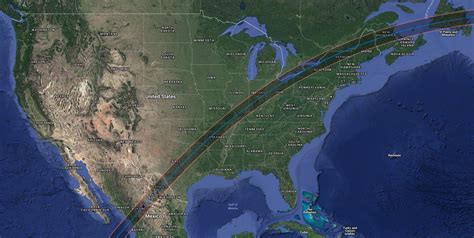 path of 2024 solar eclipse nasa