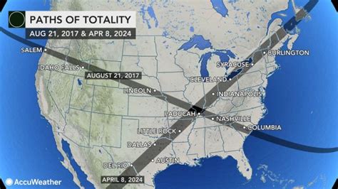 path of april 8th 2024 sun eclipse