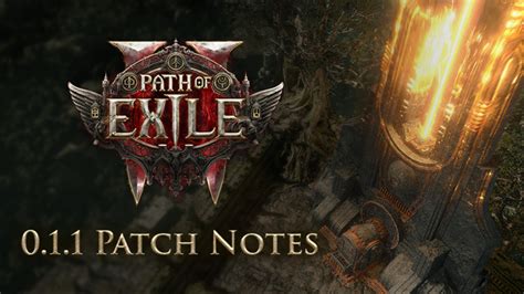 path of exile 2 0.1.1 patch notes