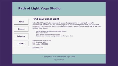 Path Of Light Yoga Studio Chapter 3 Walkthrough