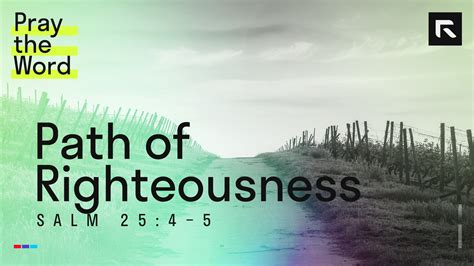 Path of Righteousness