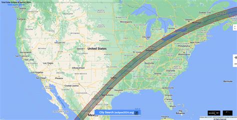 path of totality map