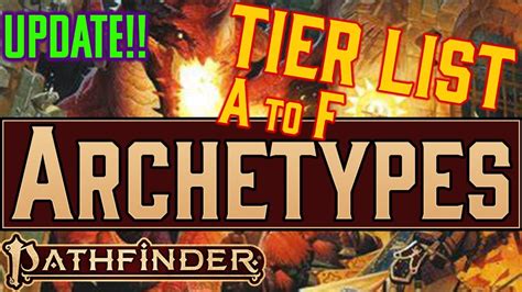 pathfinder 2e archetypes list