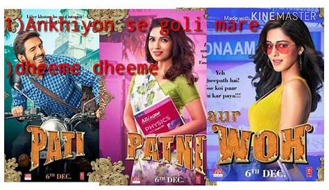 Pati Patni Aur Woh Songs Download: Pati Patni Aur Woh MP3 Songs Online