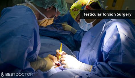 patient had testicular torsion repaired