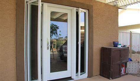 UPVC French/Patio Doors With Side Windows, Excellent
